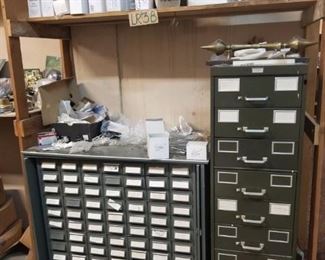 old style filing cabinet