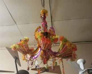 colorful chandelier