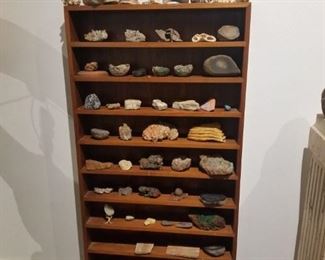 Rock collection, Geodes, Fossils
