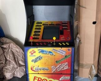 Vintage Konami Frogger multi game arcade game