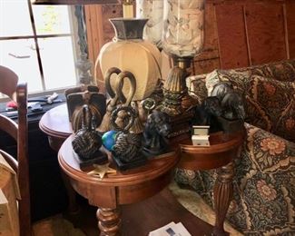 Coffee & console tables & sleeper sofa