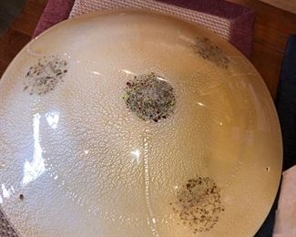 New Italian glass light fixture