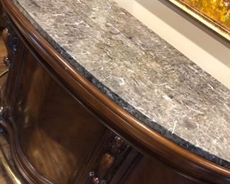 Marble top