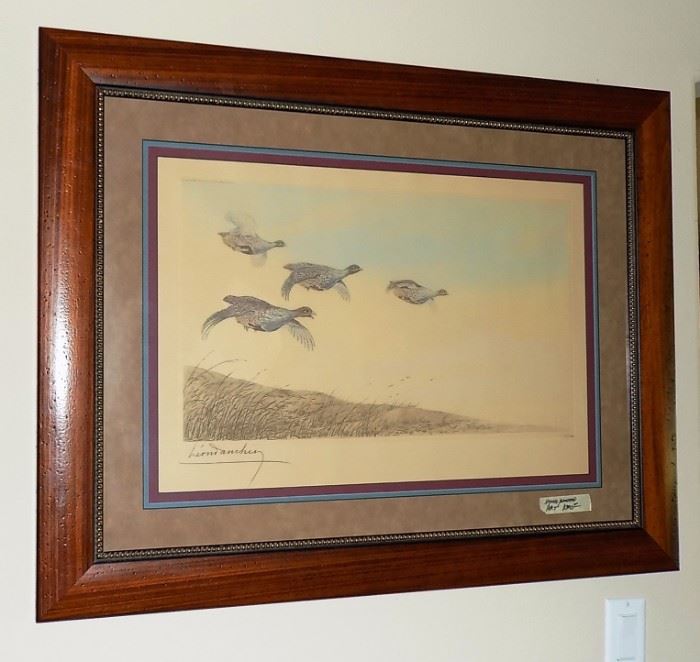Signed and Numbered Print of Geese