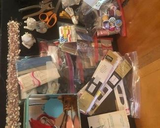 lots of sewing notions and accessories