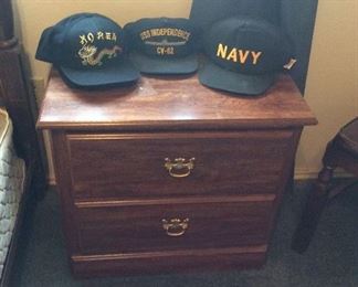 Vintage military caps.