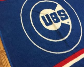 Big Cubs blanket.