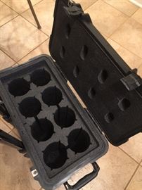 Inside the Wine Cruzer.