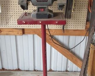 6" Craftsman Bench Grinder with Stand