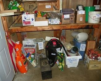 Misc garage items