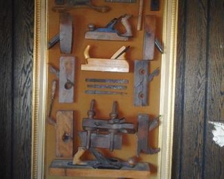 Antique, Primitive LARGE Planes, Carpenter Wood Tools. Great Grandpa, Father Were Carpenters these are their tools