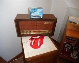 Vintage Radio..Rolling Stones Sleeve