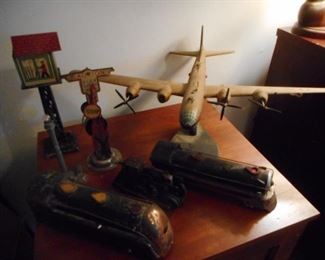 Model Train Accessories, Bomber Flight Plane