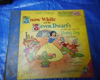 Vintage Walt Disney Storybook Record
