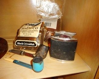 Pipe Made in England..Tobacco.LARGE Giant Lighter