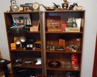 Cameras, Alarm/ Travel Clocks, Pipes, Pipe Stands, Lighters 