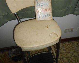 Vintage Step Chair Stool
