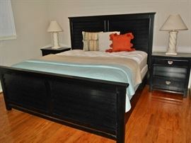 KING BED, NIGHT STAND