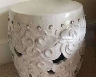 Round garden stool