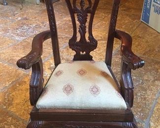 Small antique child's chair