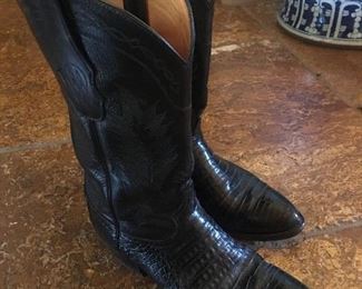 Men’s alligator boots size 10