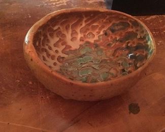 Glazed ceramic bowl by Jim Tompkins