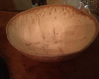 Glazed ceramic bowl by Jim Tompkins