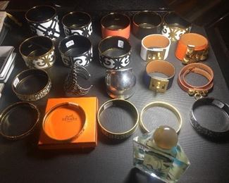 Hermes women’s bracelets and sterling