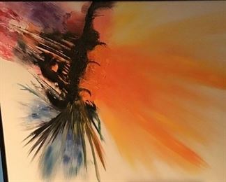 Modern abstract painting