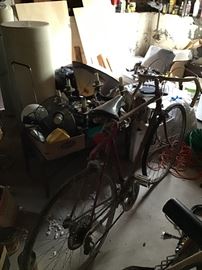 Bicycle, hardware, tools, lighting