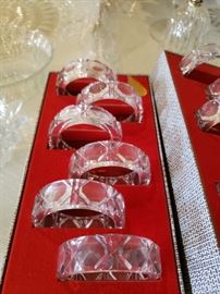 Crystal Napkin Rings