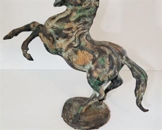 horse statue - feels like bronze