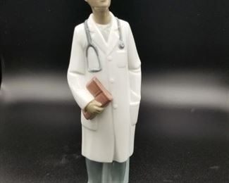Lladro male doctor figurine