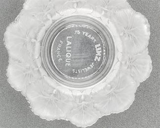 Lalique compote dampierre bowl