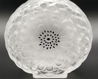 Lalique Dahlia 8.5 inch tall Flacon