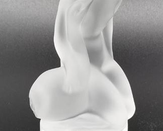 Lalique woman with swan