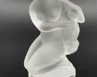 Lalique woman with lamb