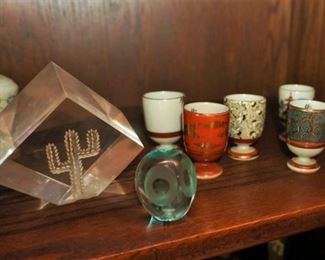 Miniature vase collection
