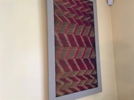 Beautiful three dimensional weaving. 