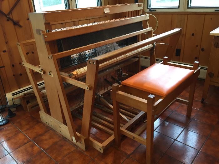 Tools of the Trade professional quality loom — 12 treadles 8 shuttles immaculately maintained 
