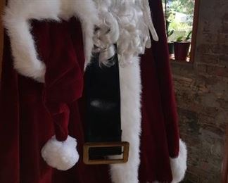 Santa Costume Larger Size