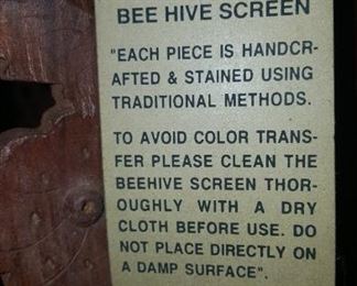 Bee Hive Screen