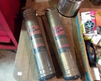 Vintage extinguishers 