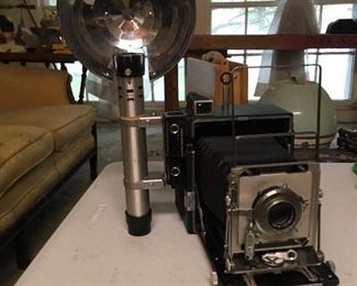 Graflec Speed Graphic with Kodak Ektar f:4.7 127mm lens and Kalart Synchronized range finder