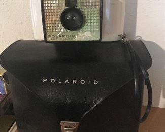 Polaroid camera and case