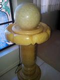 Alabaster indoor fountain