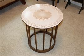 Drexel mid-century modern lamp table
