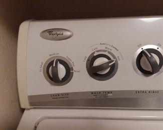 Whirlpool washer and matching dryer