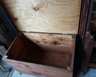 Wooden crate/toy box