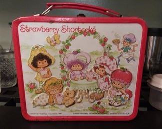 Vintage Strawberry Shortcake lunch box